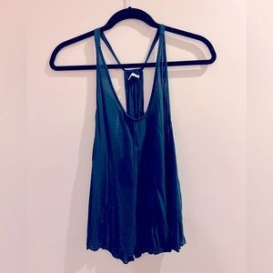 Teal Free People Tank